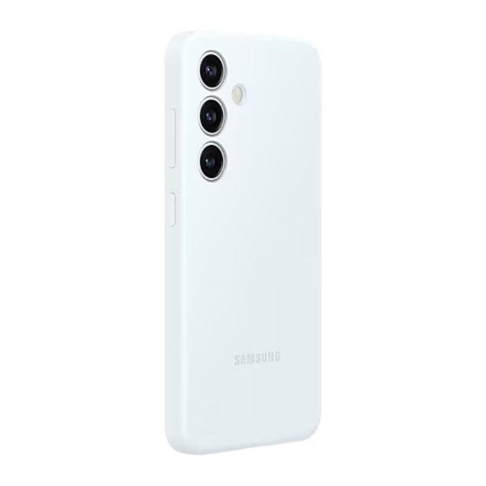 Samsung Galaxy S24 Plus Silicone Case | White Samsung Galaxy S24 Plus Silicone Case | White